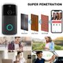 Smart Doorbell Video Camera Alarm Phone Security Wireless SD Card Record Image 6