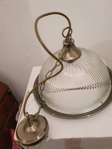 searchlight american diner pendant light shade x2