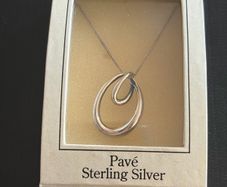 silver necklace