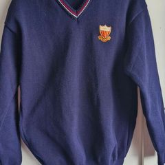 School uniform jumper.