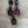 Vintage Silver Plated Decorated Miniature Glass Bottles (20euro each) Image 10