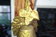 Beautiful Old Brass Wall Hanging Bell Ideal for Bar Pub Man cave Last Round bell, Postage Available