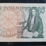 1978 Bank of England 1 ONE POUND (T52) Banknote Image 2