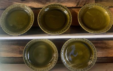 5 Celtic  Connemara 8 inch plates