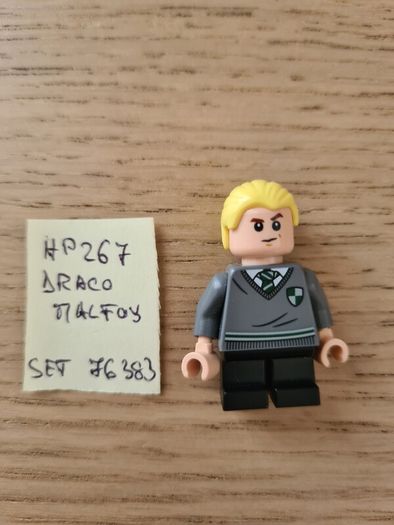 lego hp267 draco malfoy, set harry potter 76383