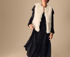 Fur gilet