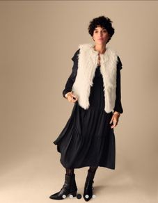 Fur gilet