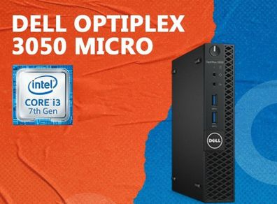 Brand New Dell OptiPlex 3050 Micro Intel Core i3-7100T 3.4GHz 4GB RAM 512GB SSD Win10 (Boxed)