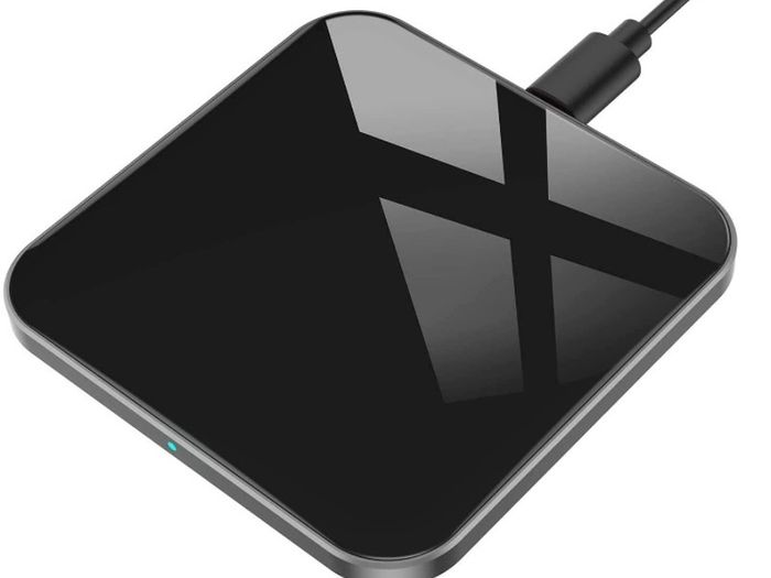 Wireless Charger, Qi-Certified 15W Max Fast Wireless Charging Pad Compatible with iPhone 14/13/12/12 Pro/11/11 Pro Max/XS Max/XR/XS/X/8, Galaxy S20/S10/S9/S8, AirPods Pro, White MULTIPLE COLOURS AVAILABLE (FREE POSTAGE)