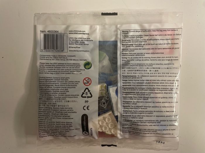 Lego Toy Story 3 Buzz With Space Ship | Unopened Poly Bag | 30073