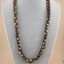 Vintage Venetian African Style Face Glass Beads Necklace 20 inches long Image 5
