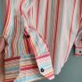 FERNY Made in Sicily Mens Striped Shirt Collar Sz 16 - Rrp 159 (New) Image 5