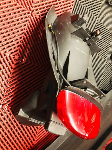 Ducati st2 st3 undertray/reg holder & rear light