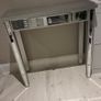 Large Mirror and Mirrored Console Table Image 2