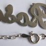 Vintage 925 Sterling Silver- ROSE  Name Necklace Image 7