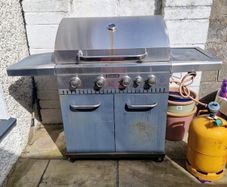 large gas BBQ