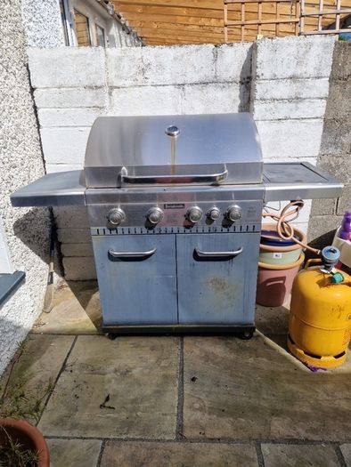 large gas BBQ