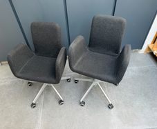 Office chairs, adjustable height, swivel function