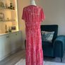 Ladies Pink & White Long Summer Dress from New Look Image 8