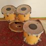 Pearl World Series WLX Natural Satin Drum Set Kit 12 13 16 22 Image 4