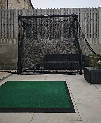 Golf Net and Mat - On Hold
