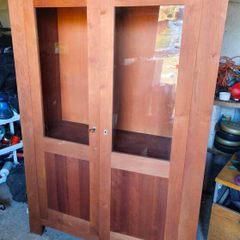 Display Cabinet with glass shelving