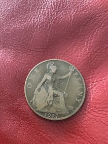 1917 British Penny
