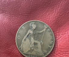 1917 British Penny