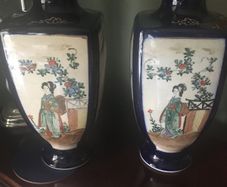 Gorgeous pair of Oriental Vases