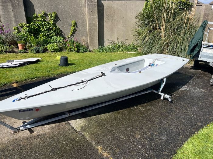 Laser sailing boat for sale