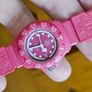 Vintage Swiss Made 1990s Tag Heuer Formula 1 Dark Pink Plastic Lady's Swiss Watch Quartz Image 5