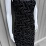 Pre Owned Quiz Vintage 90s Glitter Swirl Mini Dress Image 3
