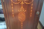 Pair of Mahogany Lockers