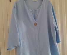 Blue Cotton Top New
