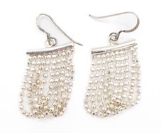 Fringe Sterling Silver Earrings