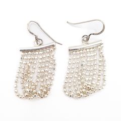 Fringe Sterling Silver Earrings