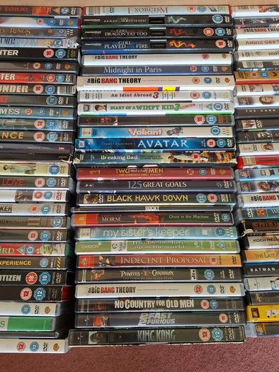 Bulk DVDs 80 approx