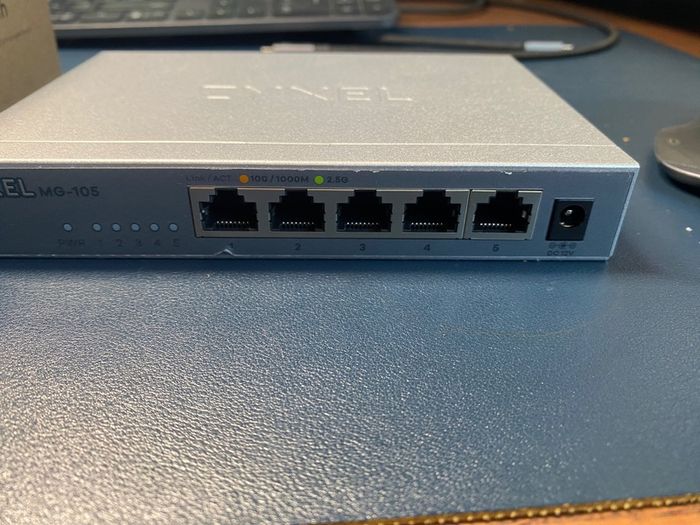 Zyxel 5-Port 2.5G Multi-Gigabit Unmanaged Switch