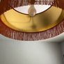 Gorgeous Velvet Burnt Orange Lampshade Image 2