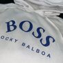 ROCKY BALBOA BOSS white hoodie ROCKY IV boxing movie Official Sylvester Stallone merchandise Image 2