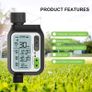 Electronic Irrigation Regulator Automatic Irrigation Timer with 3 Separate Timing Programs Outdoor Garden Irrigation Tool Image 9