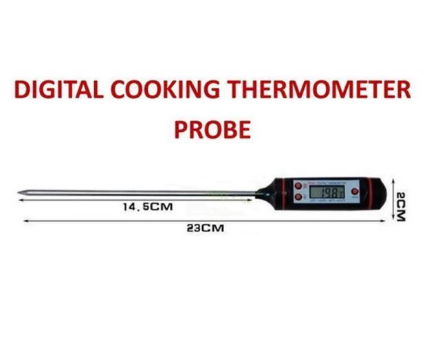 Digital thermometer cooking
