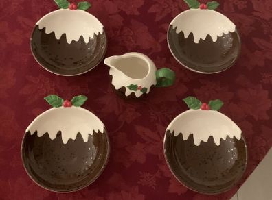 Christmas Pudding Bowls