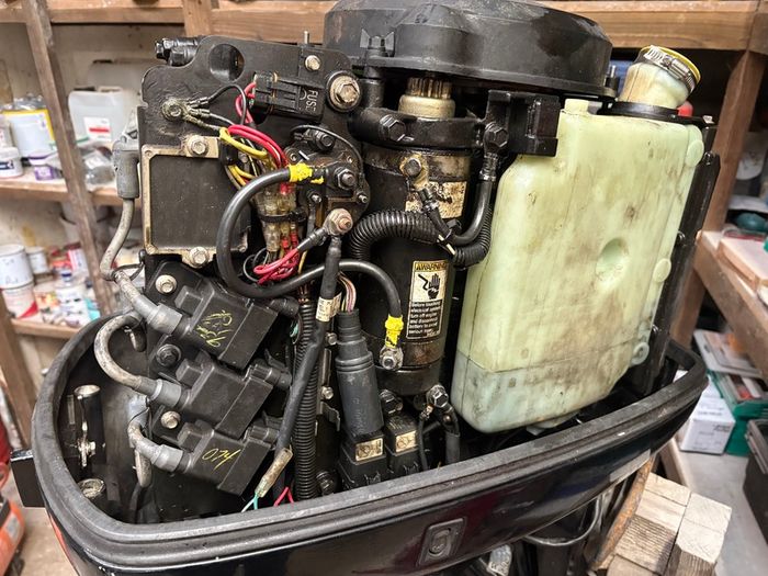 2003 Mercury 90hp 2 stroke outboard