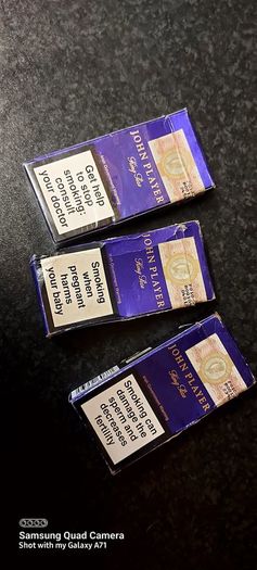 3 x ciragrette boxes 10s rare enough with gold foil paper inside, see pictures for condition, used,,collectors items,,,take as is ,buyer collects or pays postage thank you,