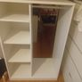 ikea half wardrobe with shelves Image 2