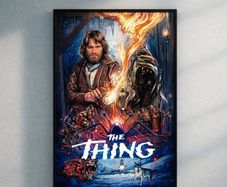 The Thing Canvas Poster