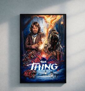 The Thing Canvas Poster