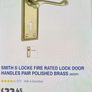 Door Handles Brass (PER PAIR). Image 6