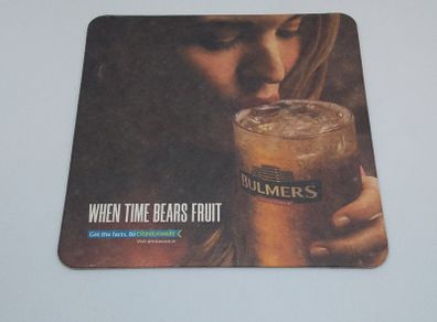 Bulmers Cider : When Time Bears Fruit - Beer Mat/Coaster